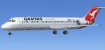 FSX McDonnell Douglas DC-9-30 Qantas VH-KPG Textures